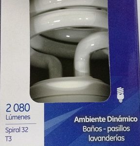 36487 Lámpara Fluorescente Compacta Spiral 32 T3 c/u