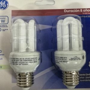 36484 Lámpara Fluorescente Compacta Triple 9 T3 c/u