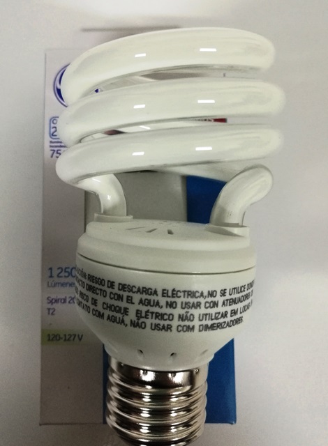35732 Lámpara Fluorescente Compacta Spiral 20 W c/u - Image 2