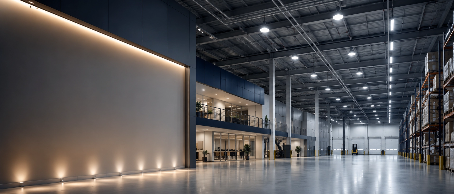 Iluminación industrial y comercial de Eléctricos HR