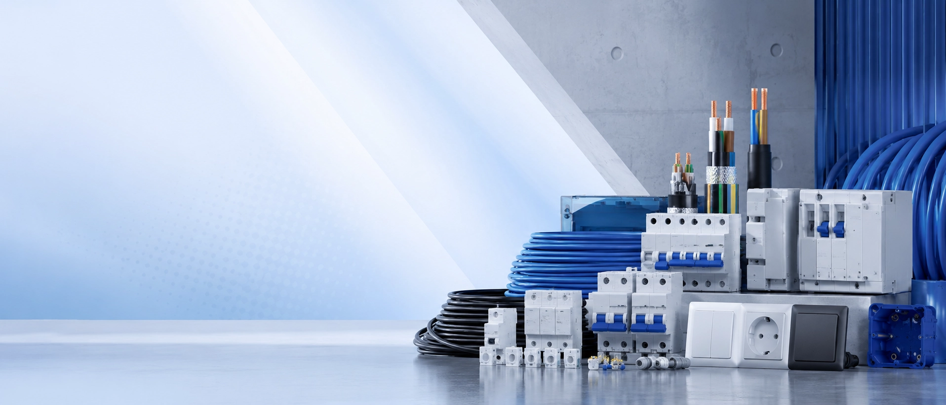 Material eléctrico y protecciones para instalaciones